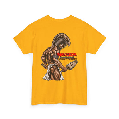 Hawaiian Strength Makakoa The Bold and Fierce Hawaiian Warriors Unisex Heavy Cotton Tee