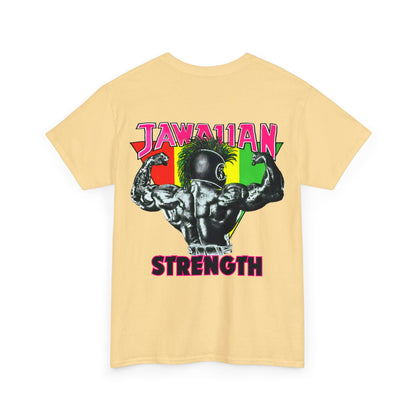 Jawaiian Strength Jawaiian Strenght Vintage Design 90s New Print T-shirt Unisex Heavy Cotton Tee