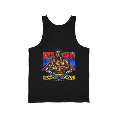 Samoan Strength Fa'a Samoa The Samoan Way Unisex Jersey Tank