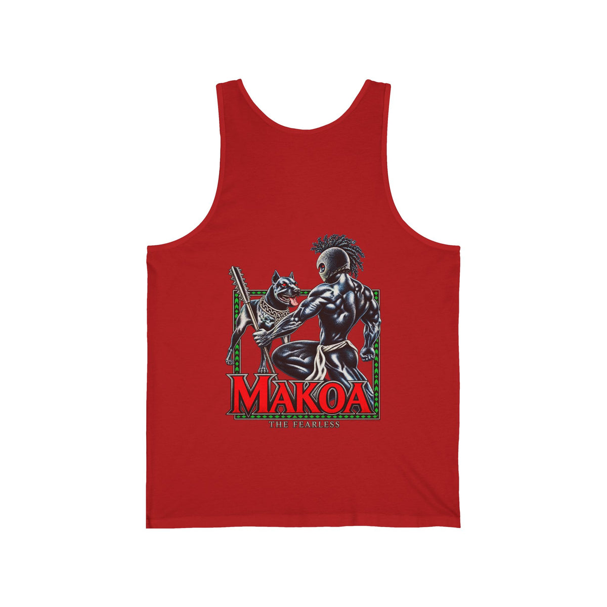 Hawaiian Strength Makoa The Fearless Unisex Jersey Tank