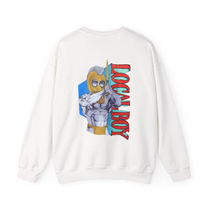 Hawaiian Strength Local Boy Vintage Design 90s New Print Unisex Heavy Blend™ Crewneck Sweatshirt