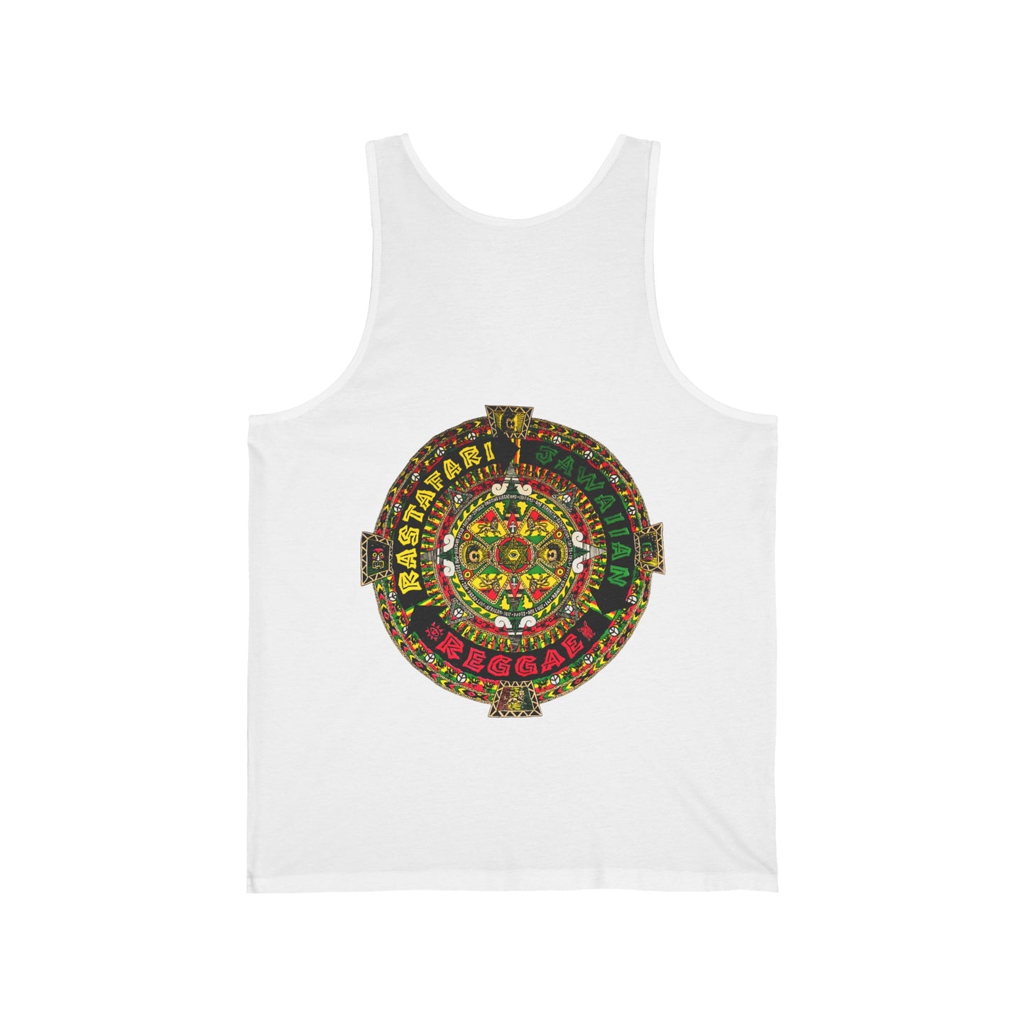 Jawaiian Strength Rastafari Jawaiian Reggae Vintage Design 90s New Print Unisex Jersey Tank