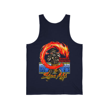 Samoan Strength Siva Afi Unisex Jersey Tank