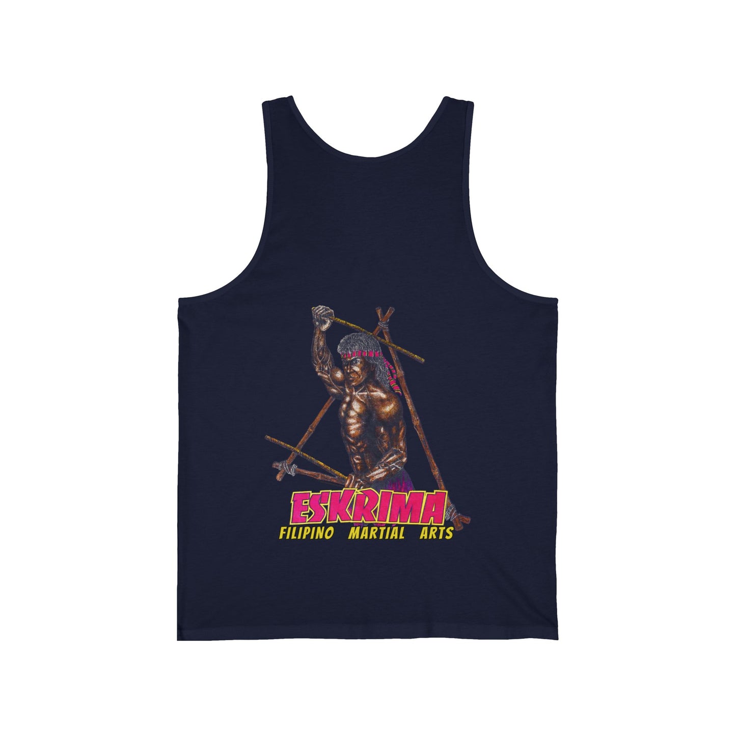 Filipino Strength Eskrima Filipino Martial Arts Unisex Jersey Tank