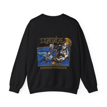 Hawaiian Strength Ikaika Hawaiian Strength Vintage Design 90s New Prin Unisex Heavy Blend™ Crewneck Sweatshirt