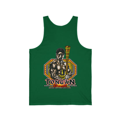 Local Strength Tongan Strength Brought Forth From Native Lands Unisex Jersey Tank