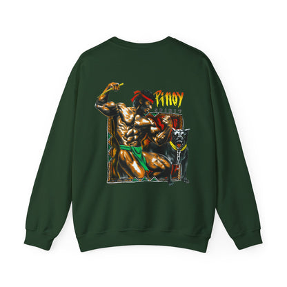 Filipino Strength Pinoy Spirit Vintage Design 90s New Print Unisex Heavy Blend™ Crewneck Sweatshirt