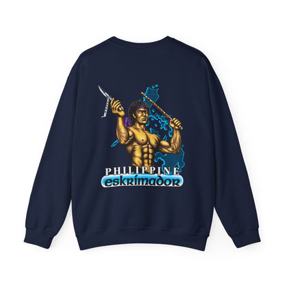 Filipino Strength Philippine Eskrimador Unisex Heavy Blend™ Crewneck Sweatshirt