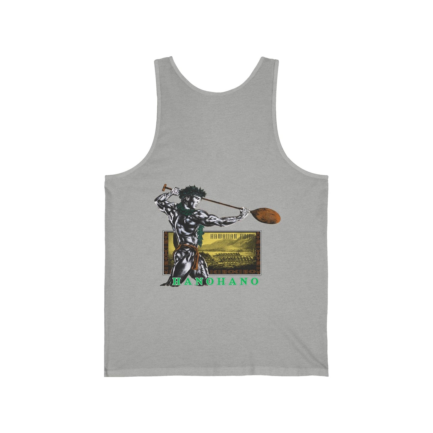 Hawaiian Strength Hanohano Hawaiian Pride Vintage 90s Design New Print Unisex Jersey Tank