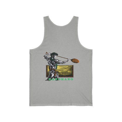 Hawaiian Strength Hanohano Hawaiian Pride Vintage 90s Design New Print Unisex Jersey Tank