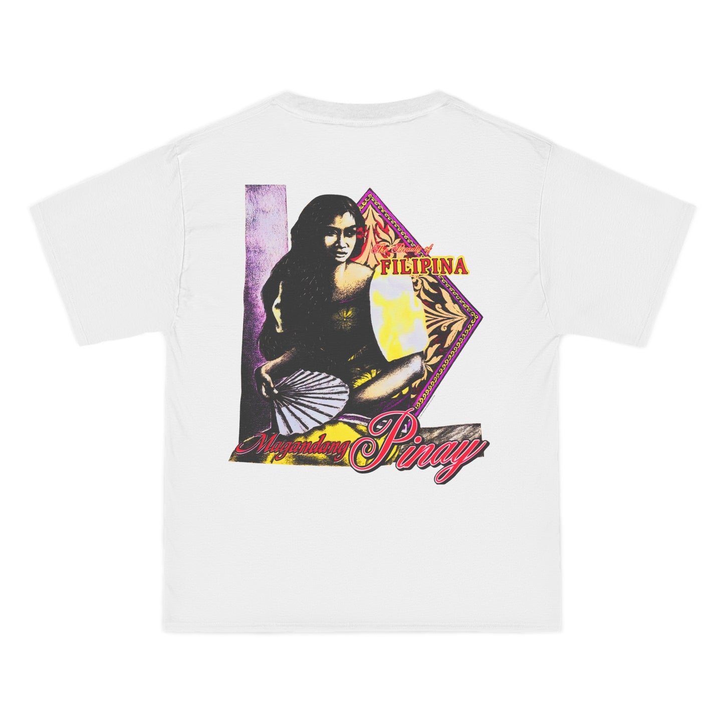 Filipino Strength The Beauty Of Filipina Magandang Pinay Vintage Design 90s New Print Beefy-T®  Short-Sleeve T-Shirt