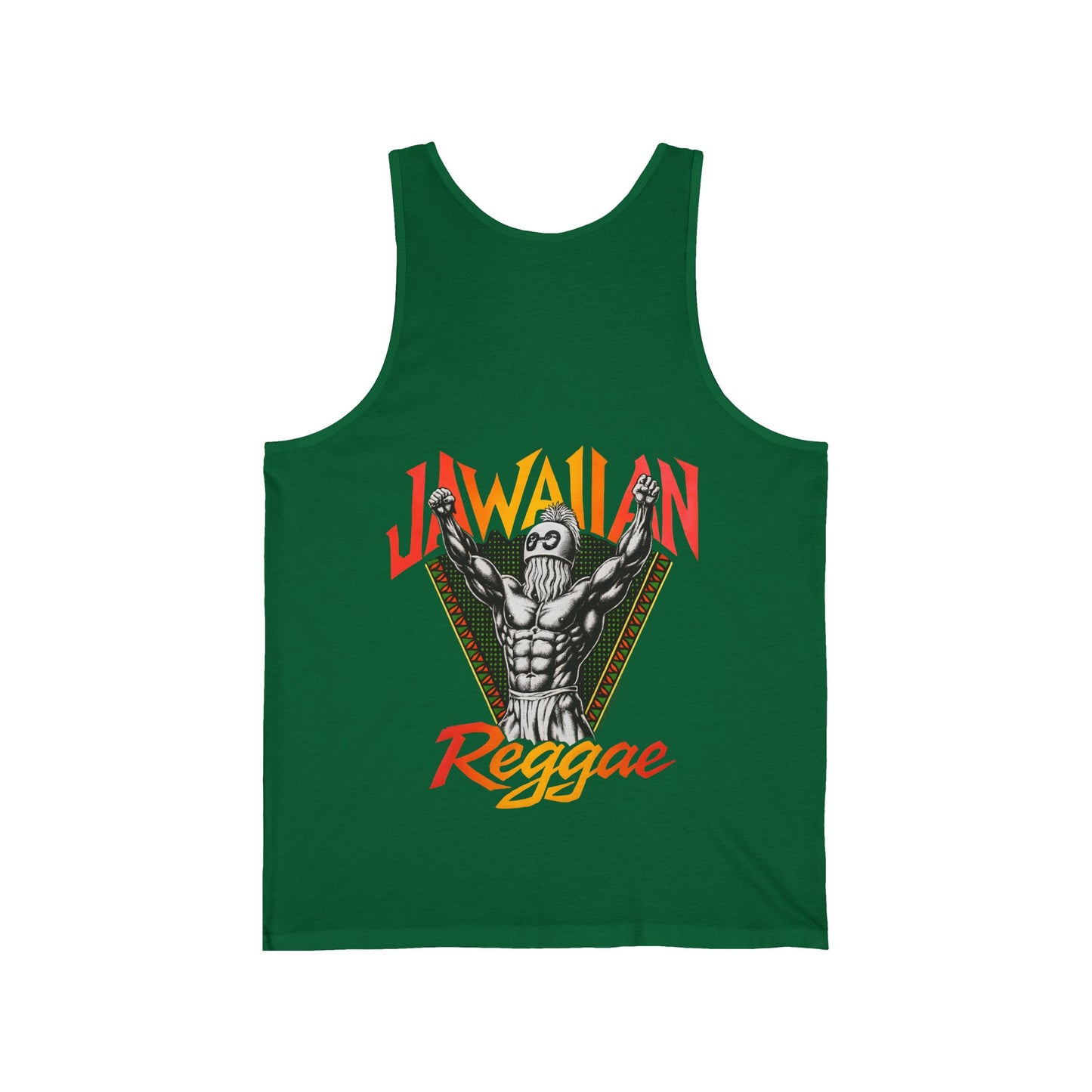 Jawaiian Strength Jawaiian Reggae Vintage Design 90s New Print Unisex Jersey Tank