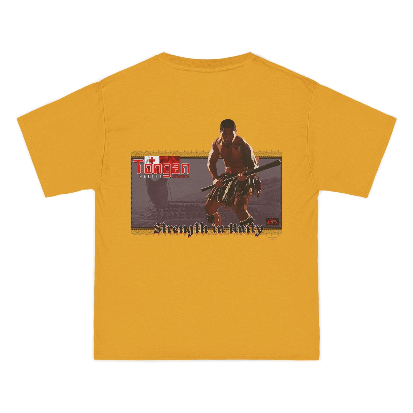 Local Strength Tongan Strength Malohi Stregnth in Unity Beefy-T®  Short-Sleeve T-Shirt