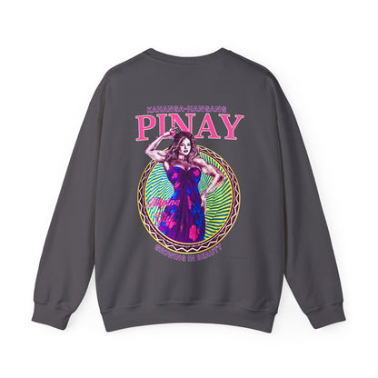 Filipino Strength Pinay Growing in Beauty Filipino Girl Kahanga Hangang Vintage Design 90s New Print Unisex Heavy Blend™ Crewneck Sweatshirt