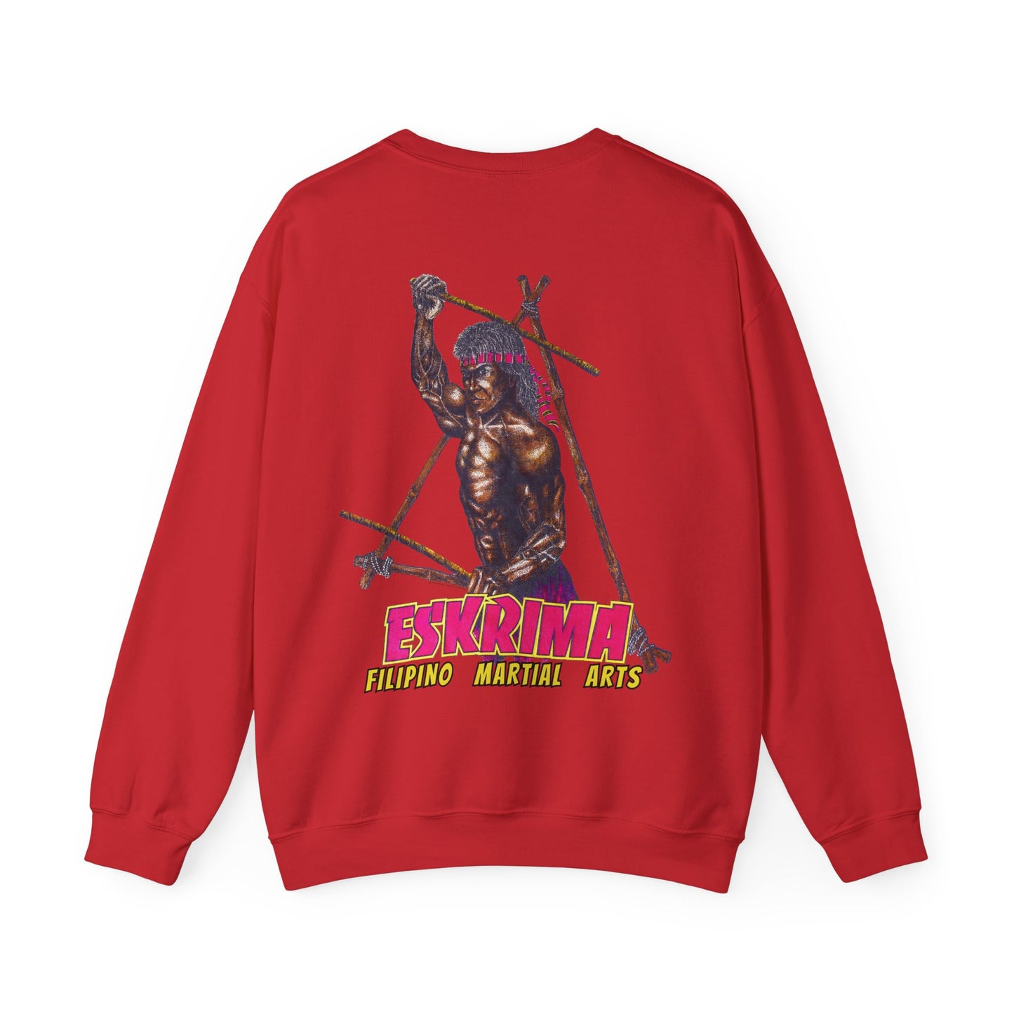 Filipino Strength Eskrima Filipino Martial Arts Unisex Heavy Blend™ Crewneck Sweatshirt