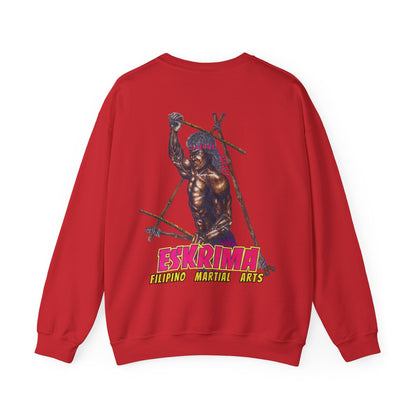 Filipino Strength Eskrima Filipino Martial Arts Unisex Heavy Blend™ Crewneck Sweatshirt