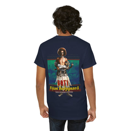 Local Strength Bati Fijian Bodyguard Never Surrender Attitude Tabu Soro Unisex Heavy Cotton Tee