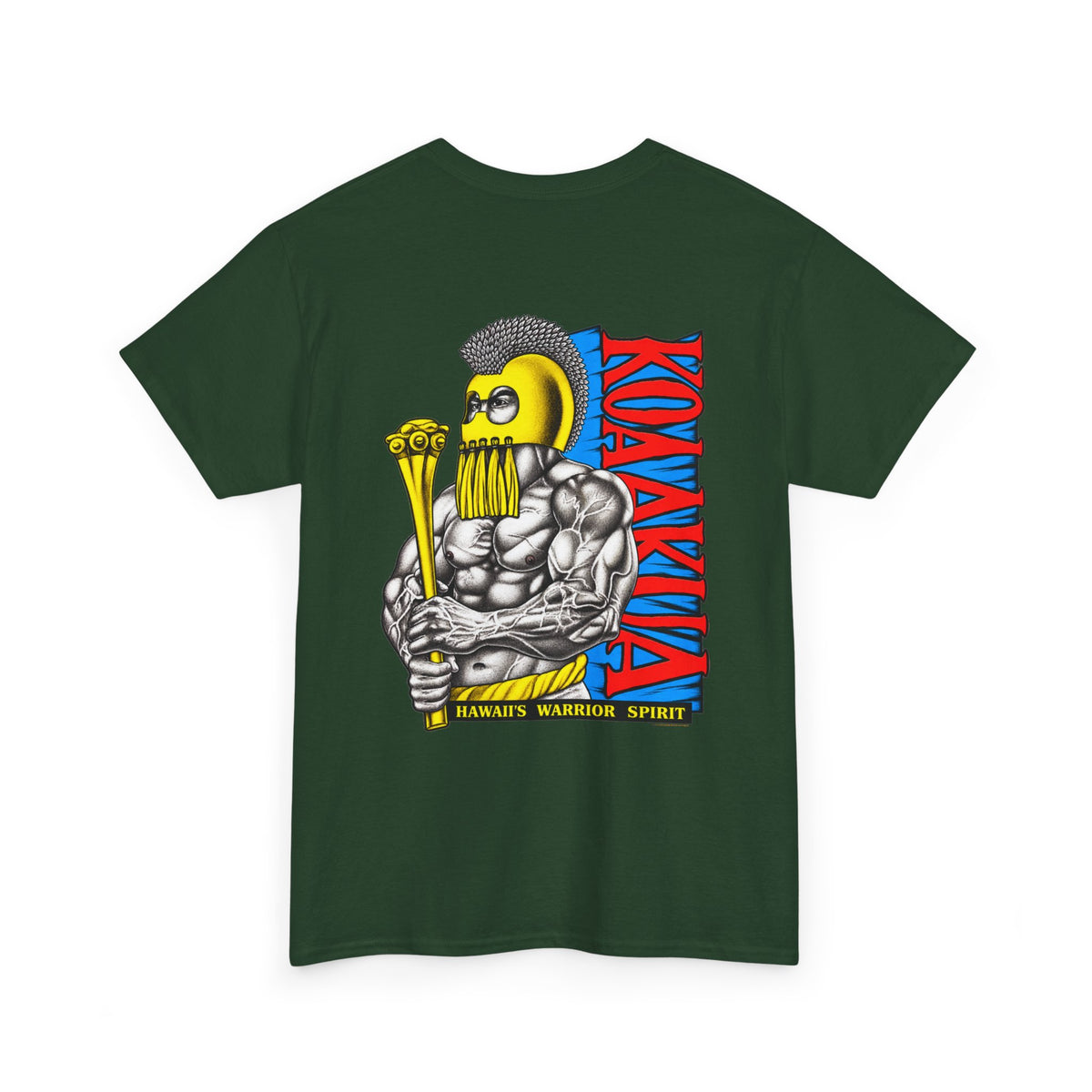 Hawaiian Strength Koa Akua Hawaii's Warrior Spirit Unisex Heavy Cotton Tee