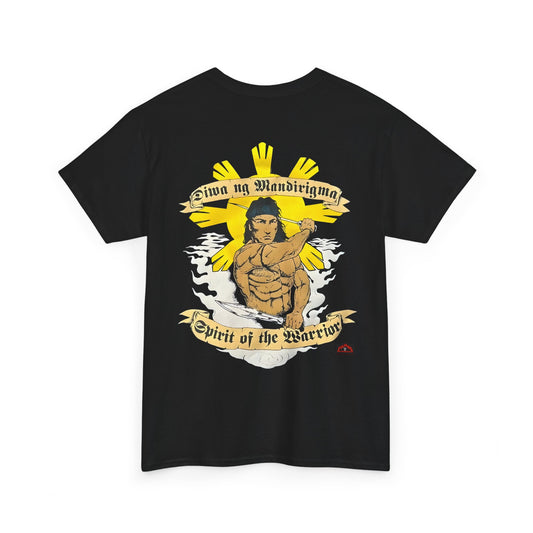 Filipino Strength Spirit of the Warrior Diwa ng Mandirigma Vintage Design 90s New Print Unisex Heavy Cotton Tee