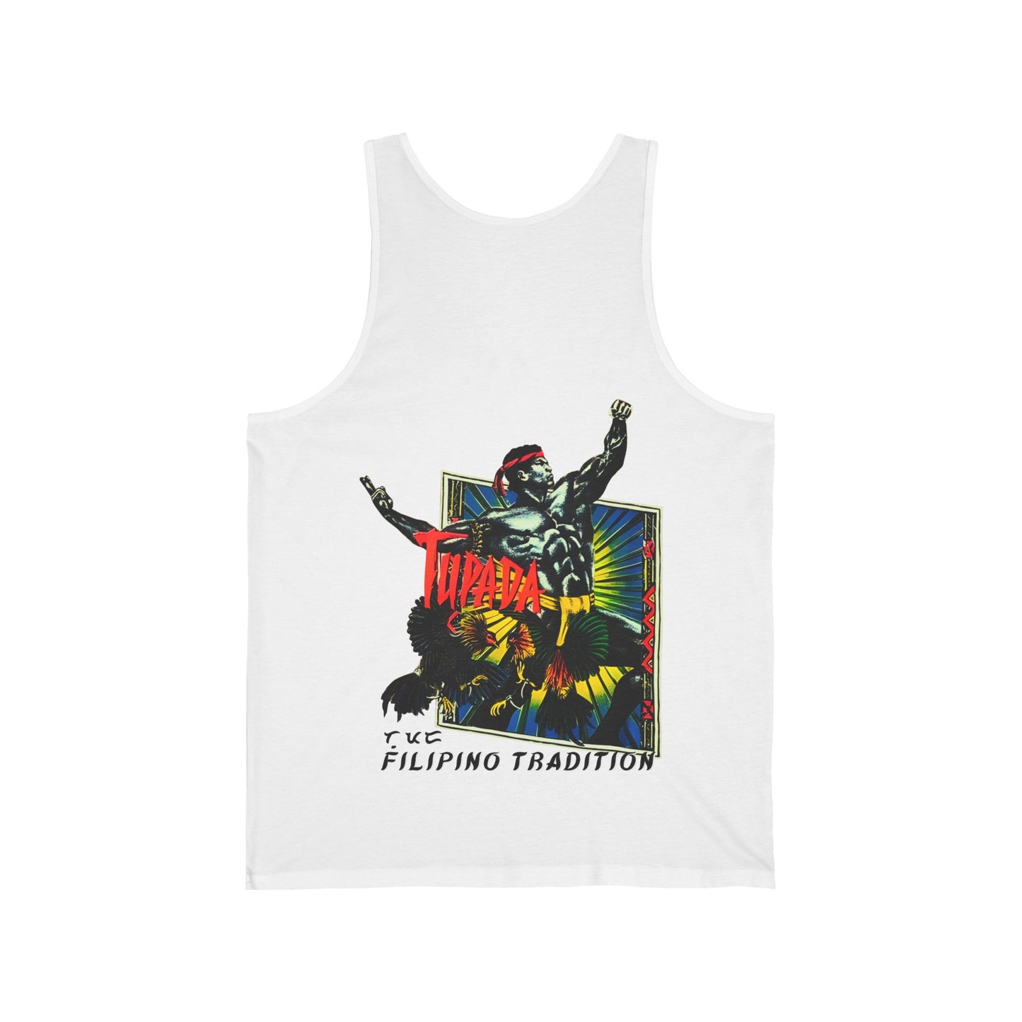 Filipino Strength Tupada Filipino Tradition Vintage Design 90s New Print Unisex Jersey Tank