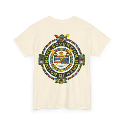 Hawaiian Strength The Sovereign Nation of Hawaii Vintage Design 90s New Print Unisex Heavy Cotton Tee