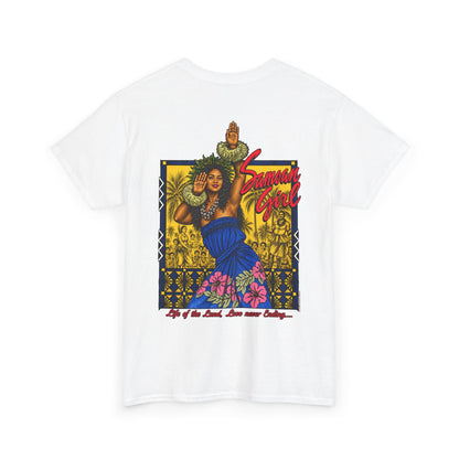 Samoan Strength Samoan Girl Unisex Heavy Cotton Tee