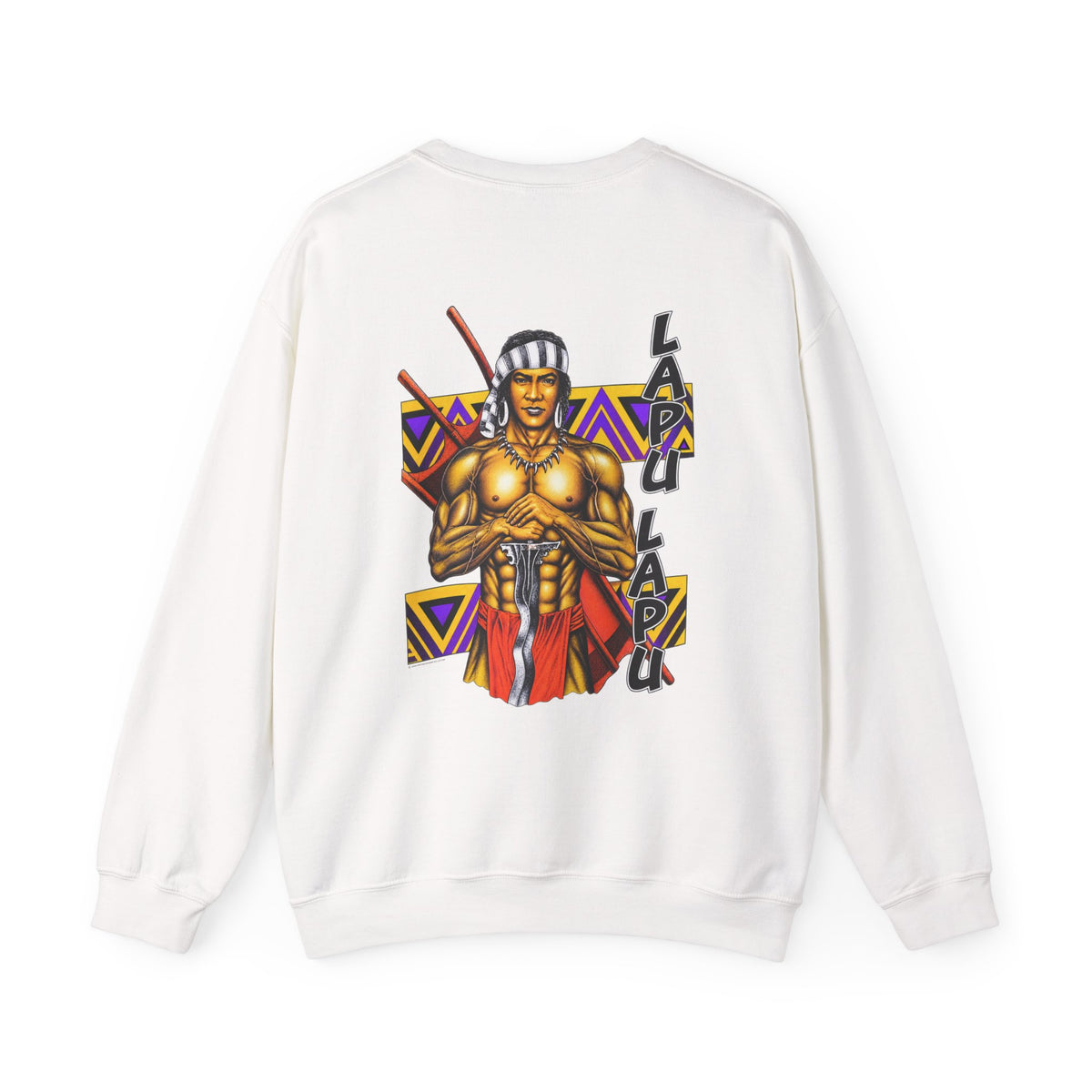 Filipino Strength Lapu Lapu Unisex Heavy Blend™ Crewneck Sweatshirt