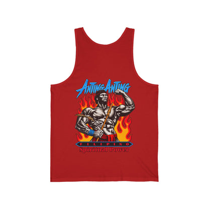Filipino Strength Anting Anting Filipino Spiritual Power Unisex Jersey Tank