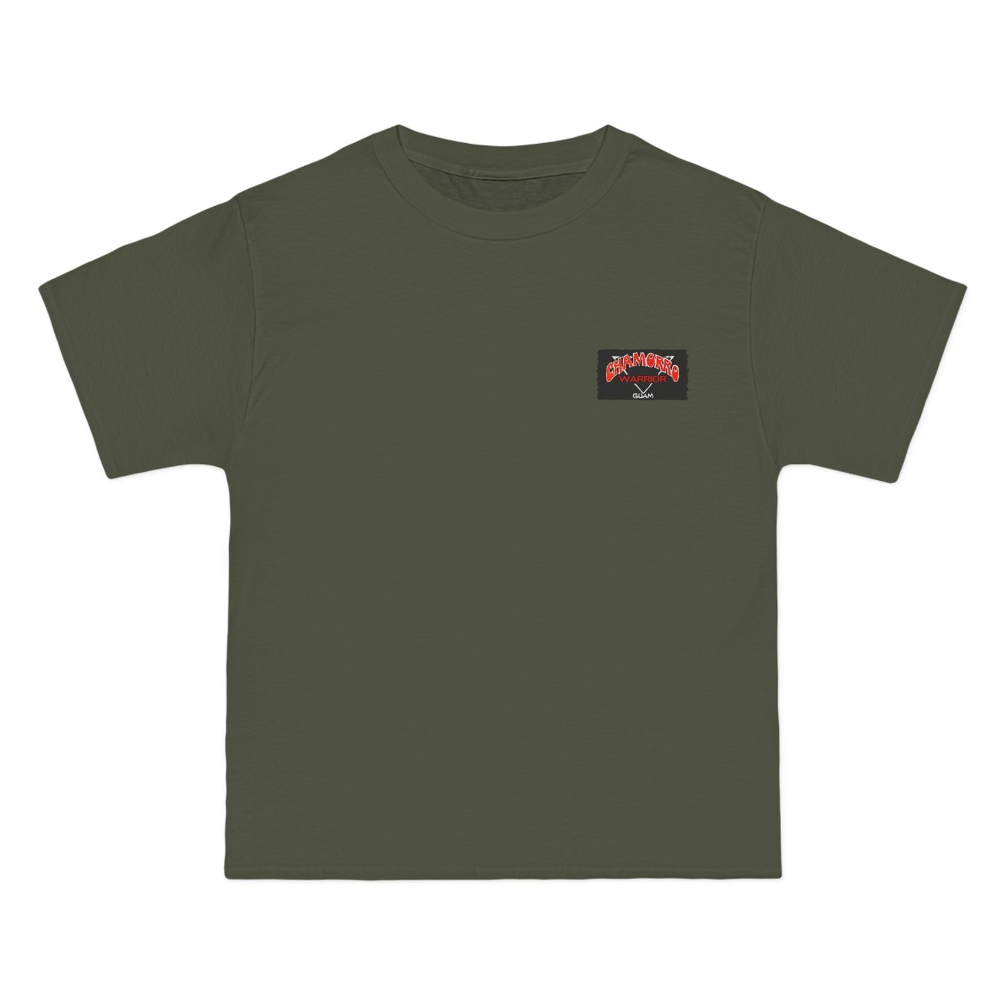 Chamorro Warrior Guam The Champions Of The Land Vintage Design 90s New Print Beefy-T®  Short-Sleeve T-Shirt