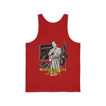 Filipino Strength Dr Jose Rizal Magiting na Bayani Unisex Jersey Tank