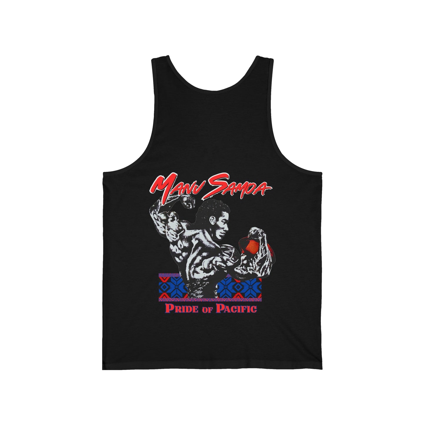 Samoan Strength Manu Samoa Pride of Pacific Vintage Design 90s New Print Unisex Jersey Tank