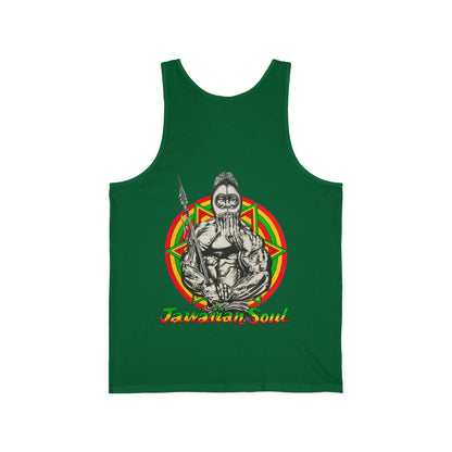 Jawaiian Strength Jawaiian Soul Vintage Design 90s New Print Unisex Jersey Tank