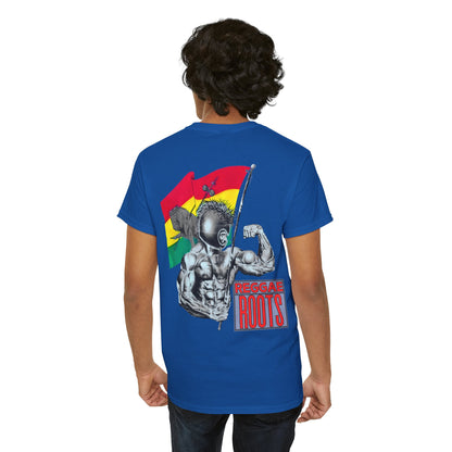 Jawaiian Strength Reggae Roots Vintage Design 90s New Print Unisex Heavy Cotton Tee