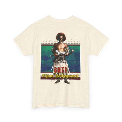 Local Strength Bati Fijian Bodyguard Never Surrender Attitude Tabu Soro Unisex Heavy Cotton Tee