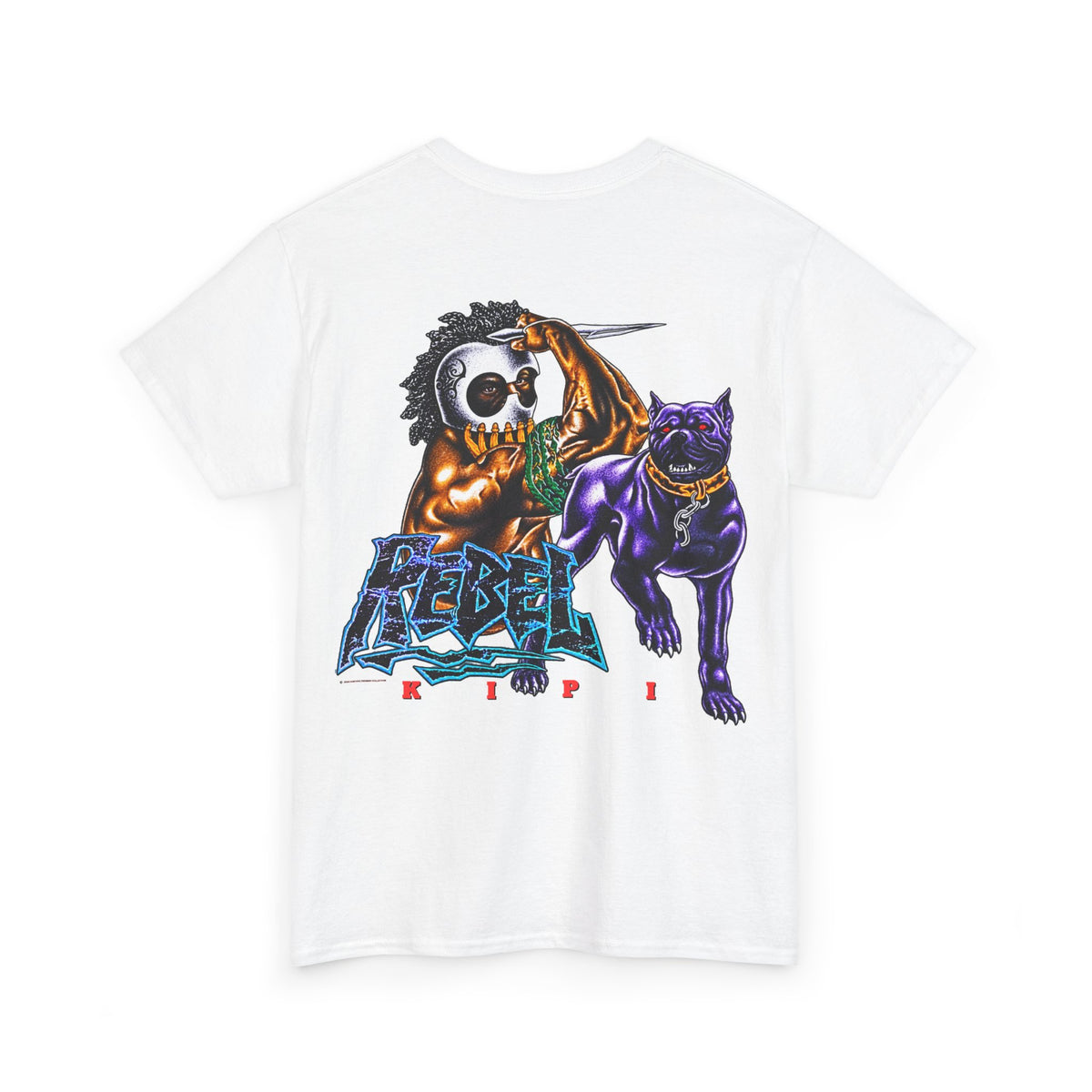 Hawaiian Strength Rebel Kipi T-shirt Unisex Heavy Cotton Tee