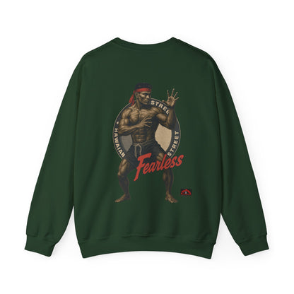FIlipino Strength Fearless Hawaiian Street Vintage 90s Design New Print Unisex Heavy Blend™ Crewneck Sweatshirt