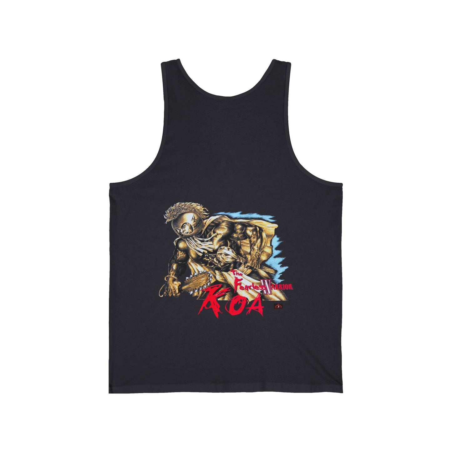 Hawaiian Strength The Fearless Warrior Koa Vintage Design 90s New Print Unisex Jersey Tank