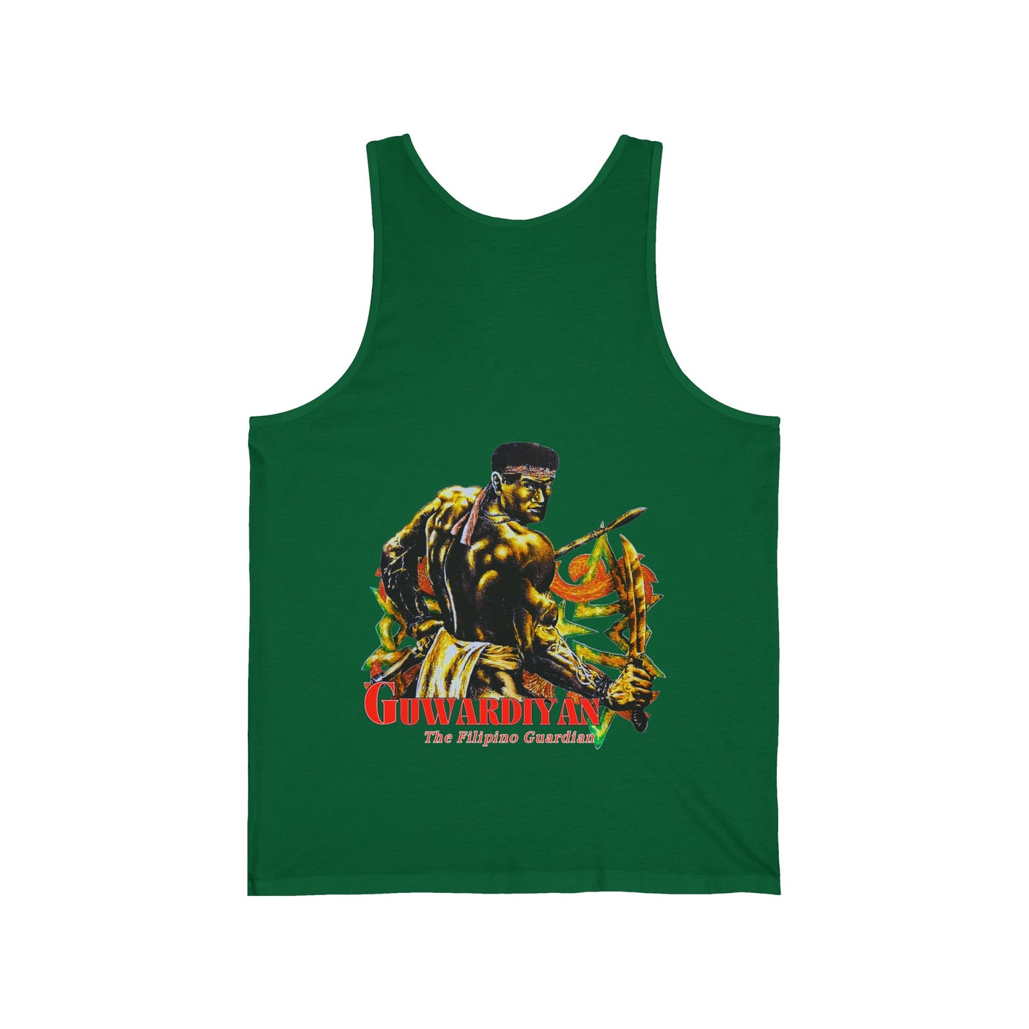 Filipino Strength The Filipino Guardian Guwardiyan Shirt Vintage Design 90s New Print Unisex Jersey Tank