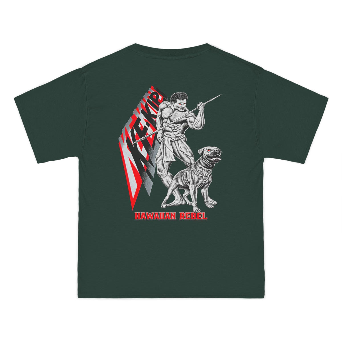 Hawaiian Strength Ke-Kipi Hawaiian Rebel Beefy-T®  Short-Sleeve T-Shirt