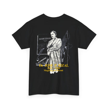Filipino Strength Dr Jose Rizal Magiting na Bayani Vintage Design 90s New Print Unisex Heavy Cotton Tee