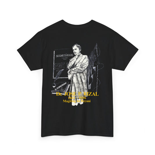 Filipino Strength Dr Jose Rizal Magiting na Bayani Vintage Design 90s New Print Unisex Heavy Cotton Tee