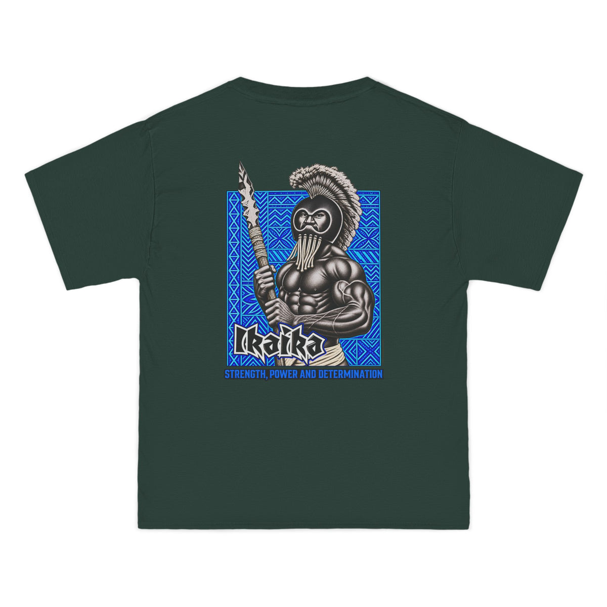 Hawaiian Strength Ikaika Strength Power and Determination Beefy-T®  Short-Sleeve T-Shirt