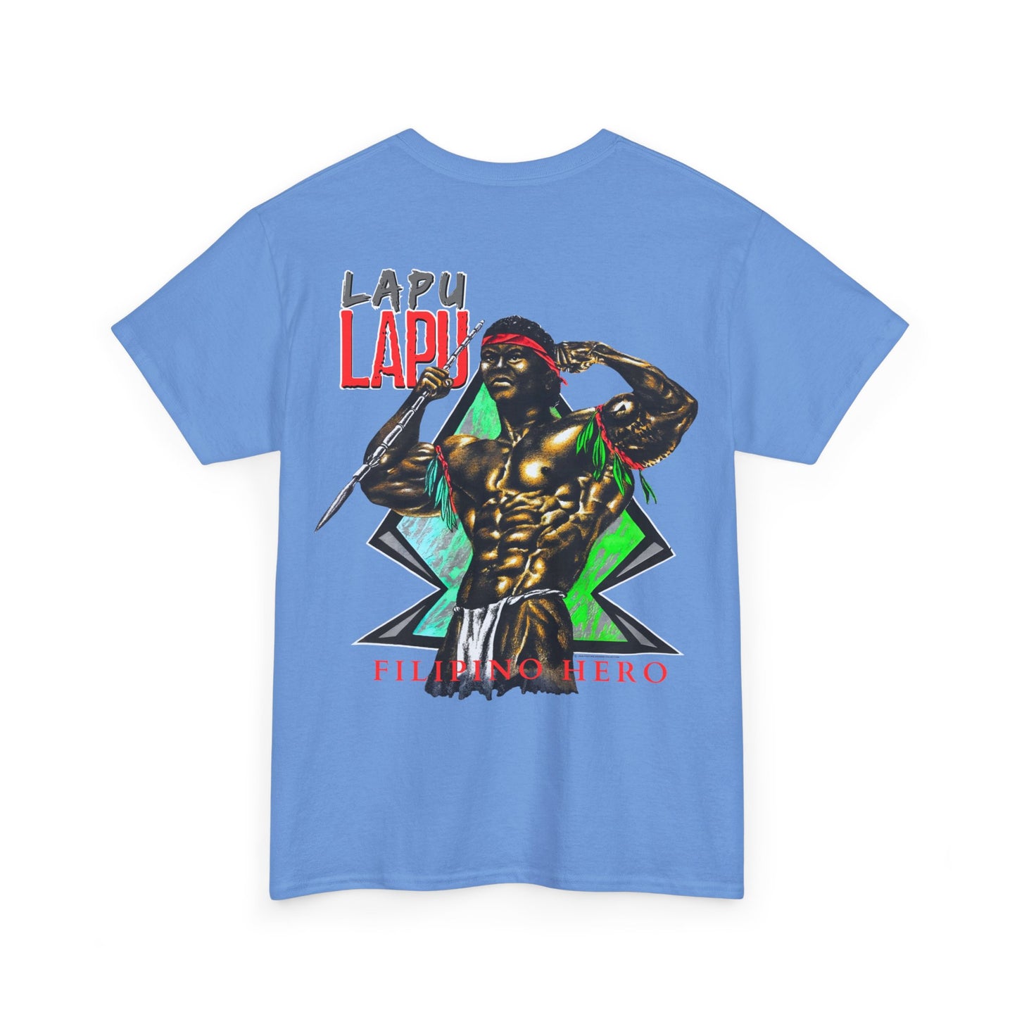 Filipino Strength Lapu Lapu Filipino Hero Vintage Design 90s New Print T-shirt Unisex Heavy Cotton Tee