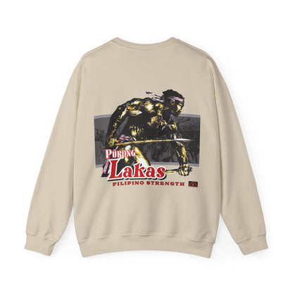 Filipino Strength Purong Lakas Filipino Strength Unisex Heavy Blend™ Crewneck Sweatshirt