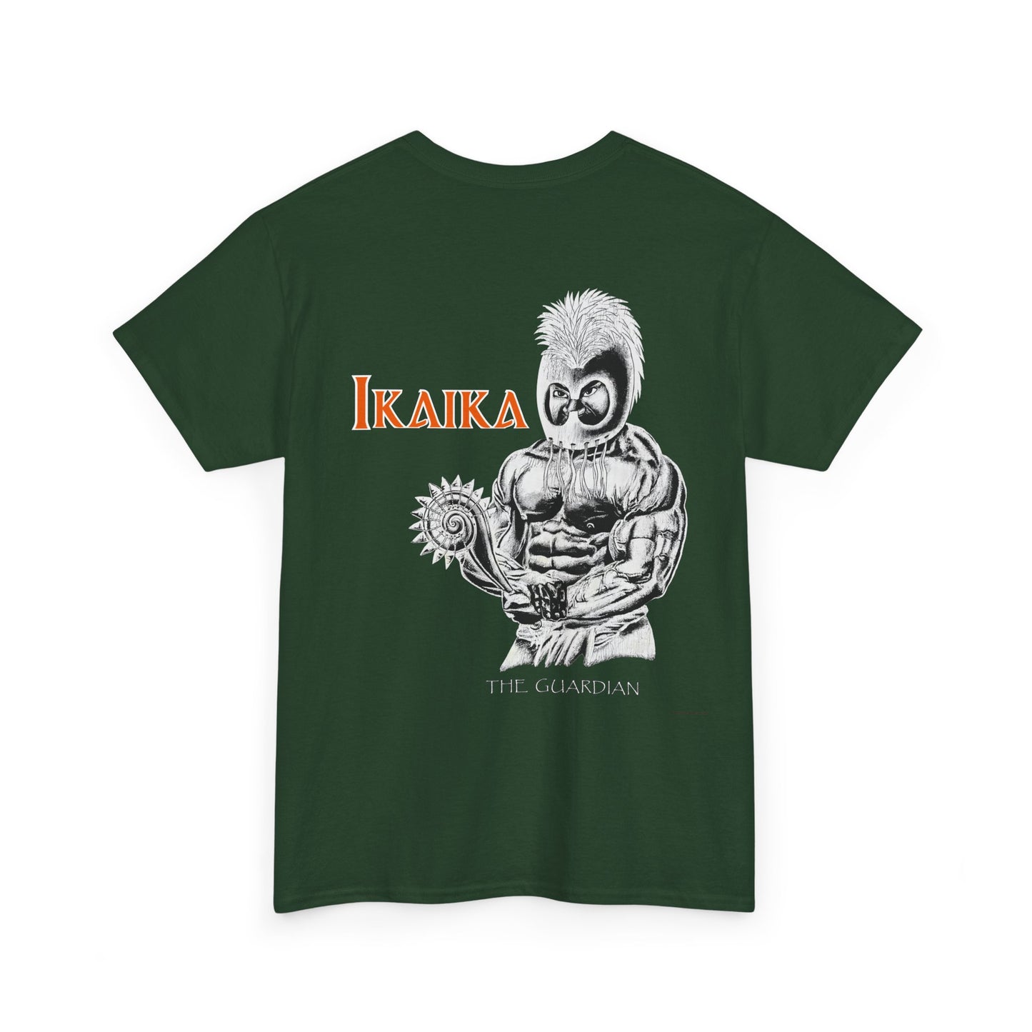 Hawaiian Strength Ikaika The Guardian Vintage Design 90s New Print Unisex Heavy Cotton Tee