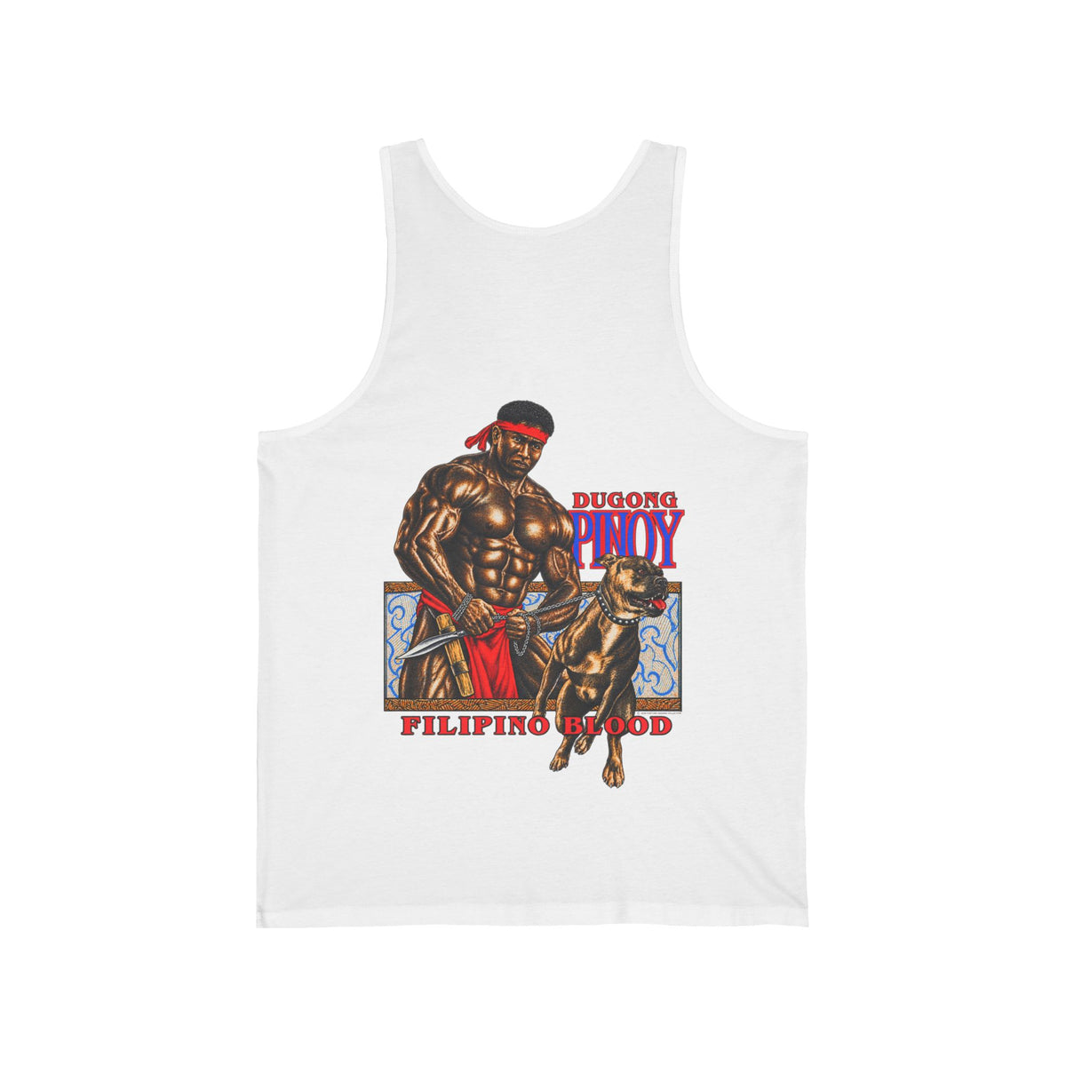 Filipino Strength Dugong Pinoy Filipino Blood Unisex Jersey Tank