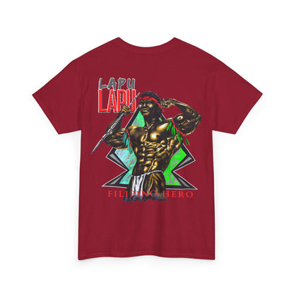Filipino Strength Lapu Lapu Filipino Hero Vintage Design 90s New Print T-shirt Unisex Heavy Cotton Tee