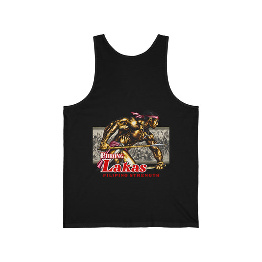 Filipino Strength Purong Lakas Filipino Strength Unisex Jersey Tank