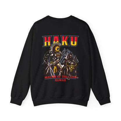 Hawaiian Strength Haku Master of the Land Hawaii Vintage Design 90s New Print Unisex Heavy Blend™ Crewneck Sweatshirt