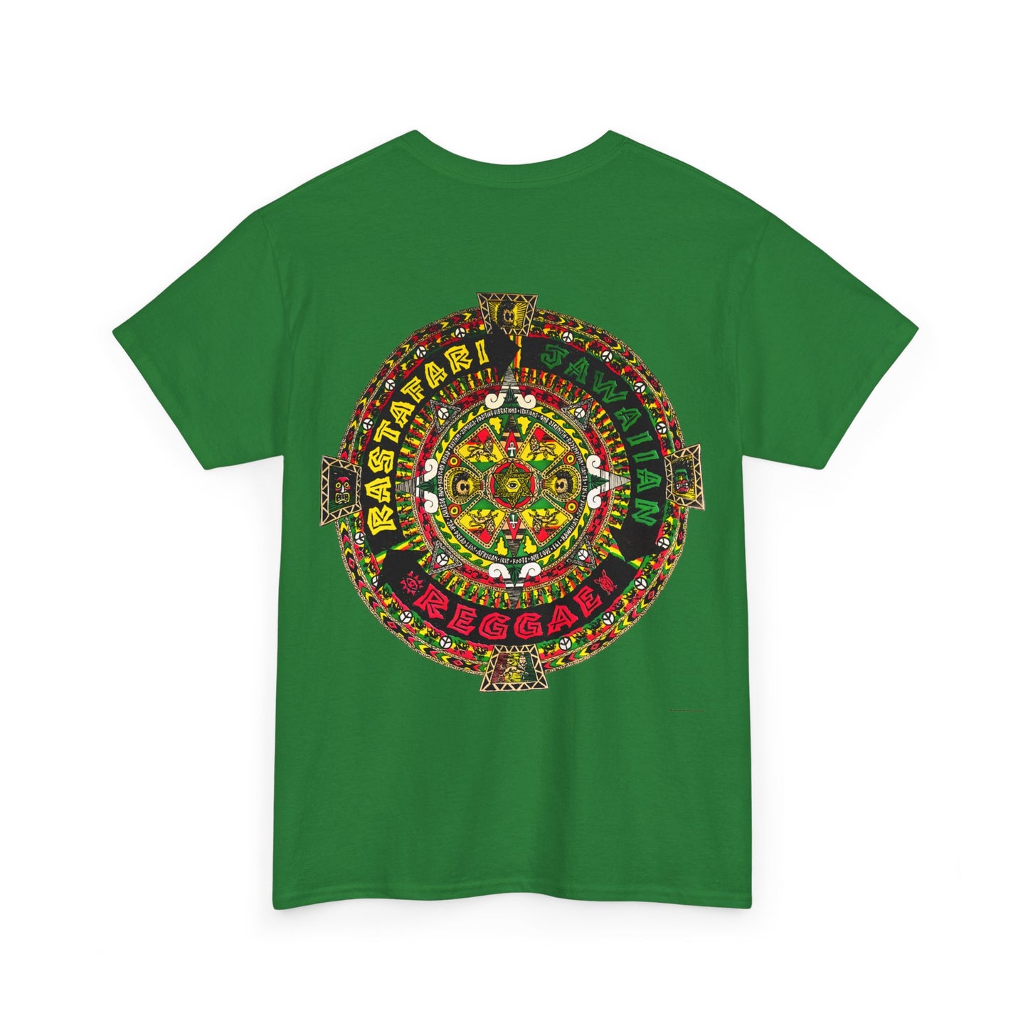 Jawaiian Strength Rastafari Jawaiian Reggae Vintage Design 90s New Print T-shirt Unisex Heavy Cotton Tee